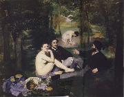 Edouard Manet Luncheon on the Grass Spain oil painting artist